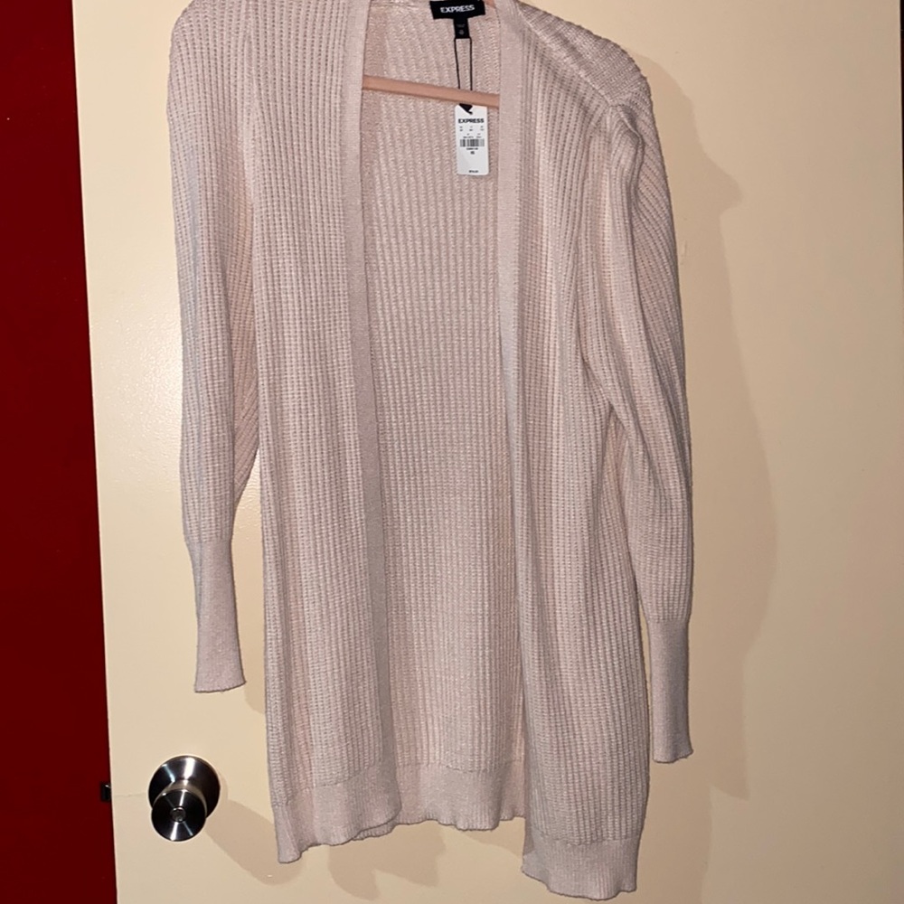 Express cardigan new